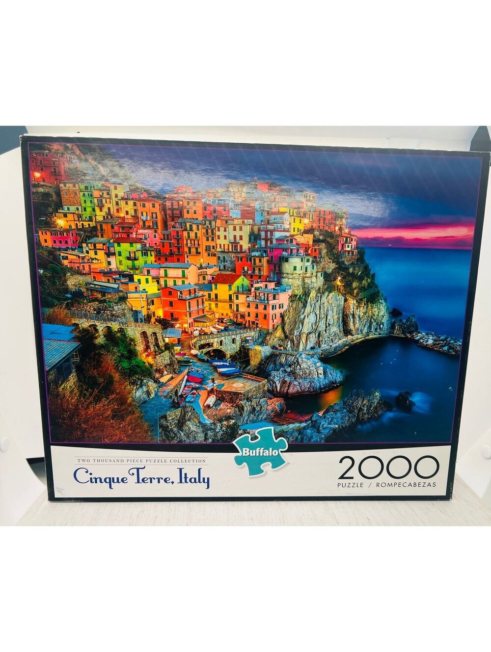 Cinque Terre Italy 2000 Piece Puzzle buffalo games poster